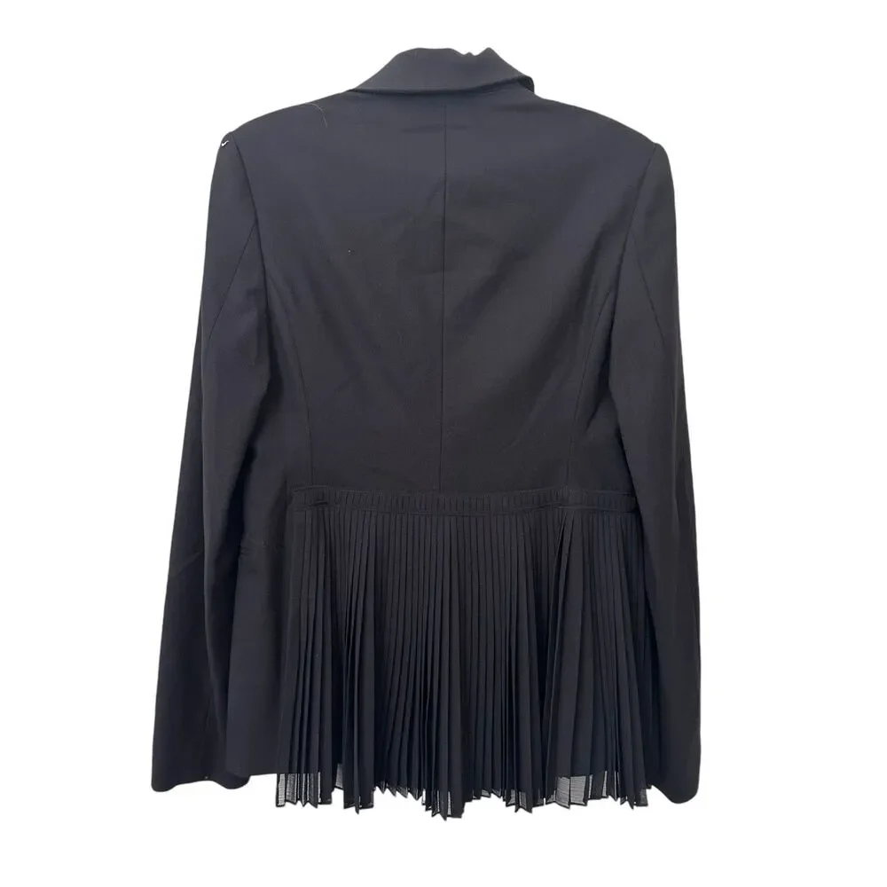 JASON WU Pleated Draped Wool‎ Blazer NWOT Sz4